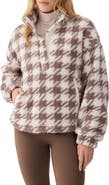 Lole Soraya High Pile Fleece Half Zip Pullover