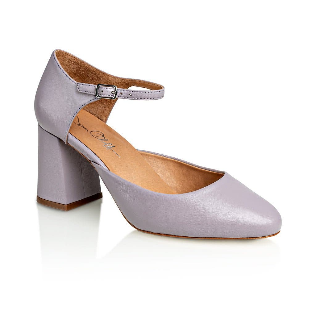 Sally Leather Mary Jane Pump, Alternate, color, Lilac