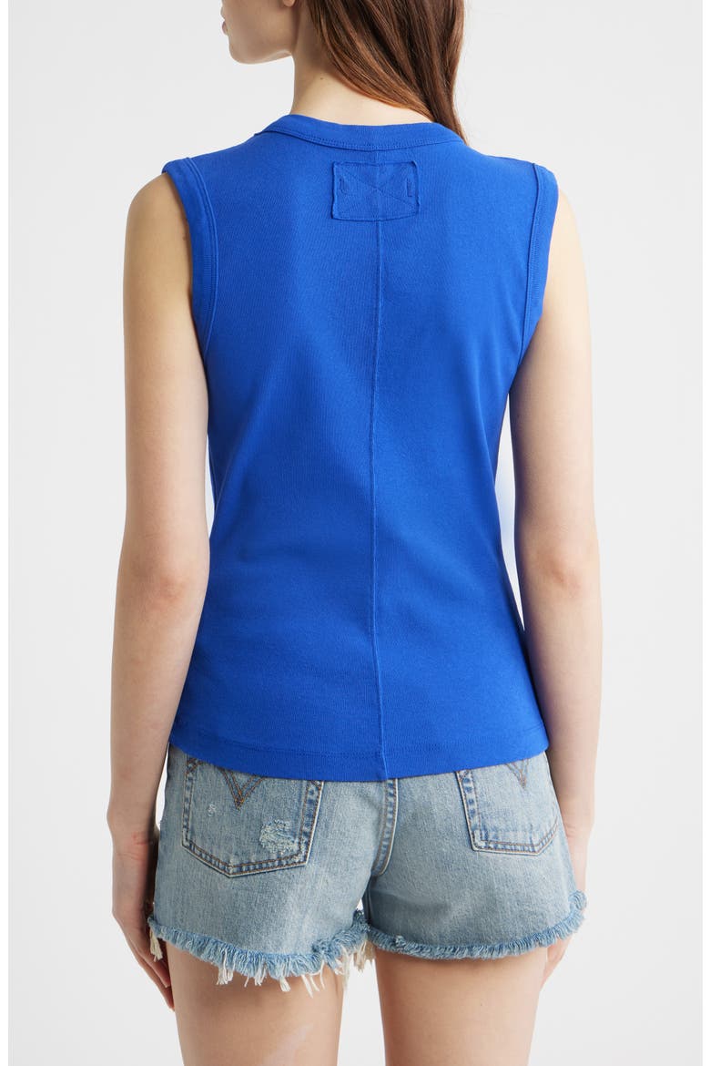 Murphy Cotton Tank, Alternate, color, BLUE