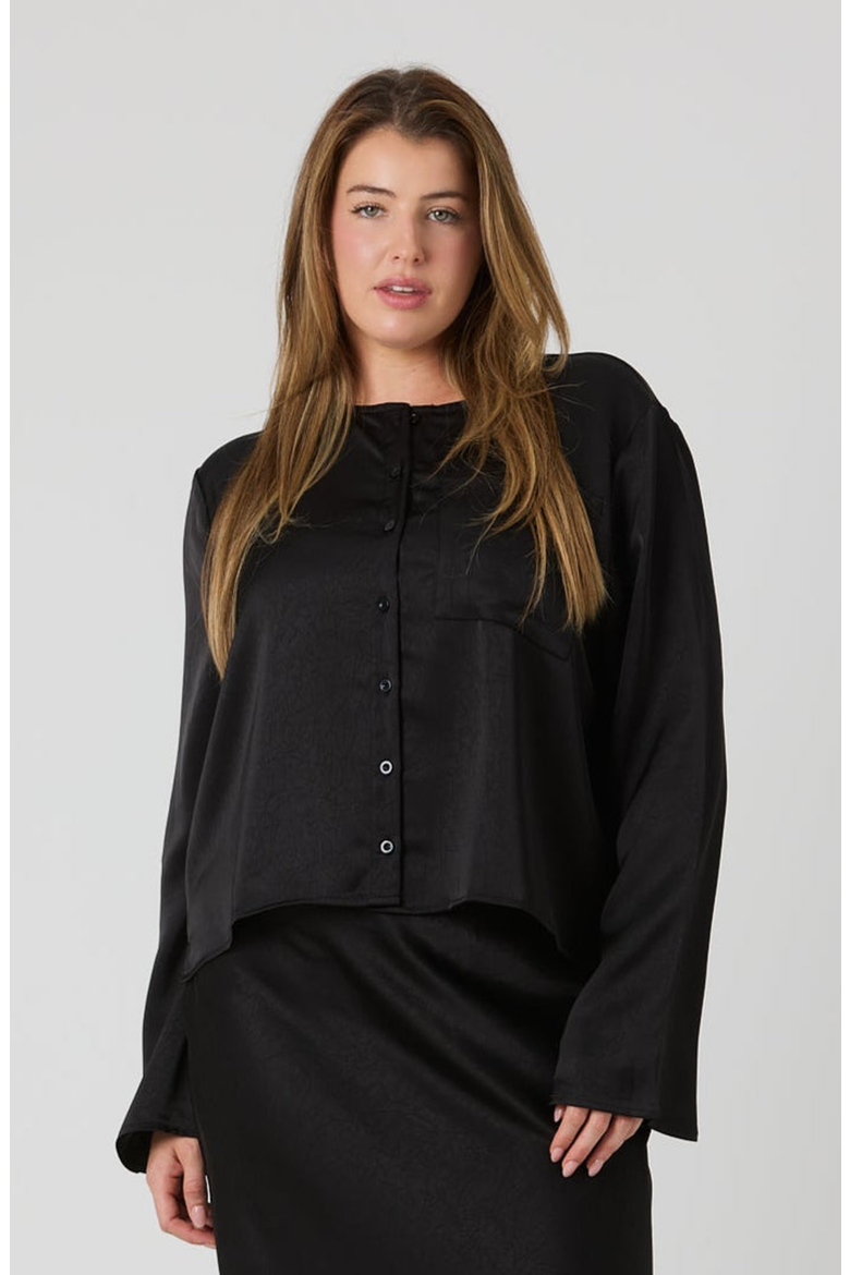 Olivia Blouse, Main, color, Black