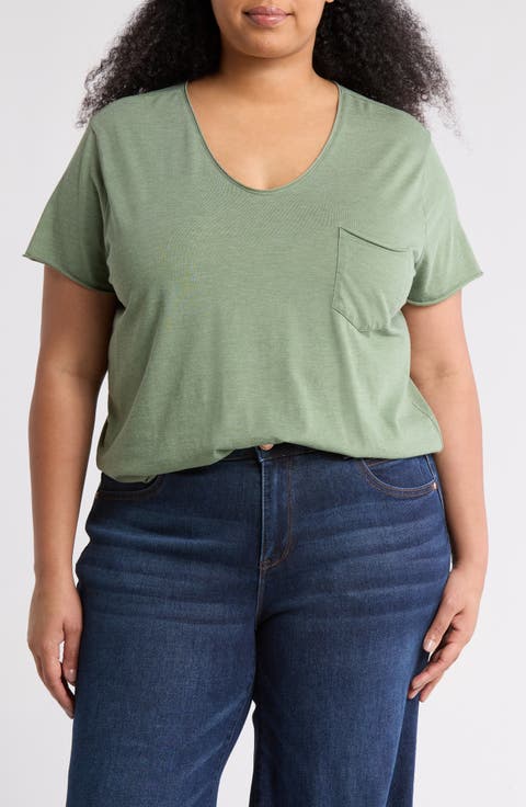 Rolled Burnout Top