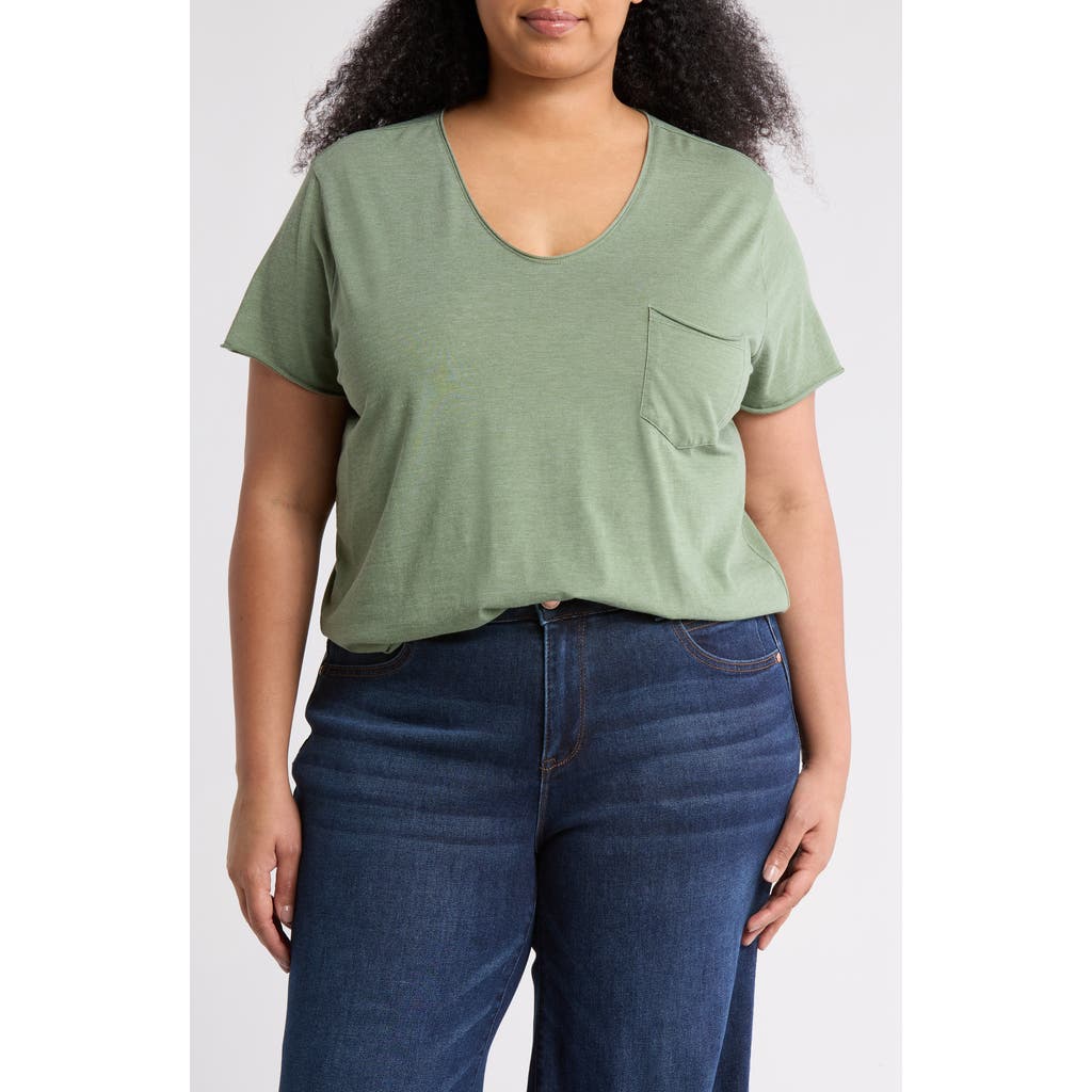 CASLON CASLON® ROLLED BURNOUT TOP