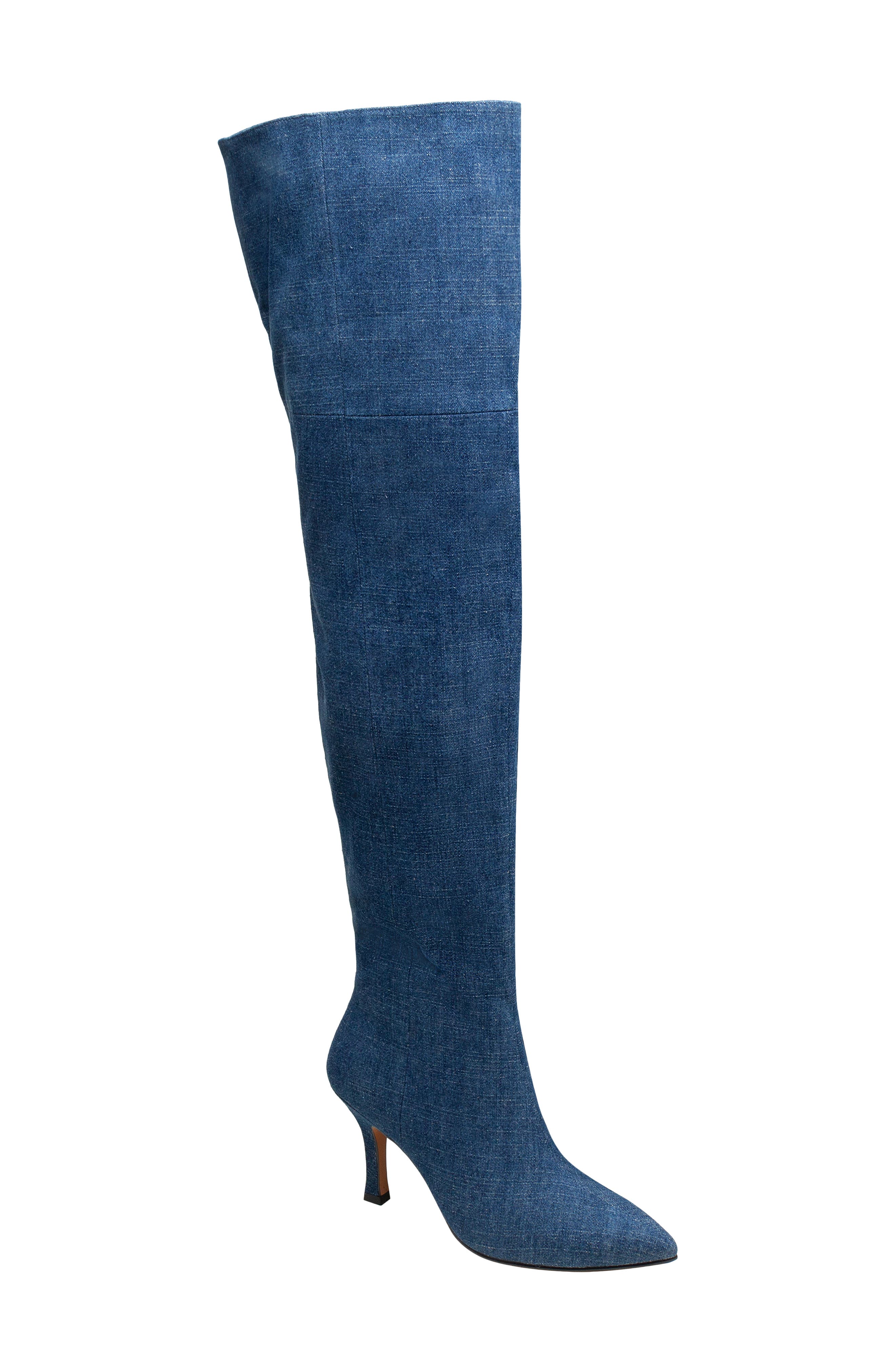 Ace Over the Knee Boot, Main, color, DARK BLUE