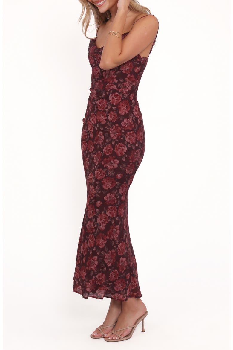 Esmeralda Floral Print Slipdress, Alternate, color, PINK FLORAL