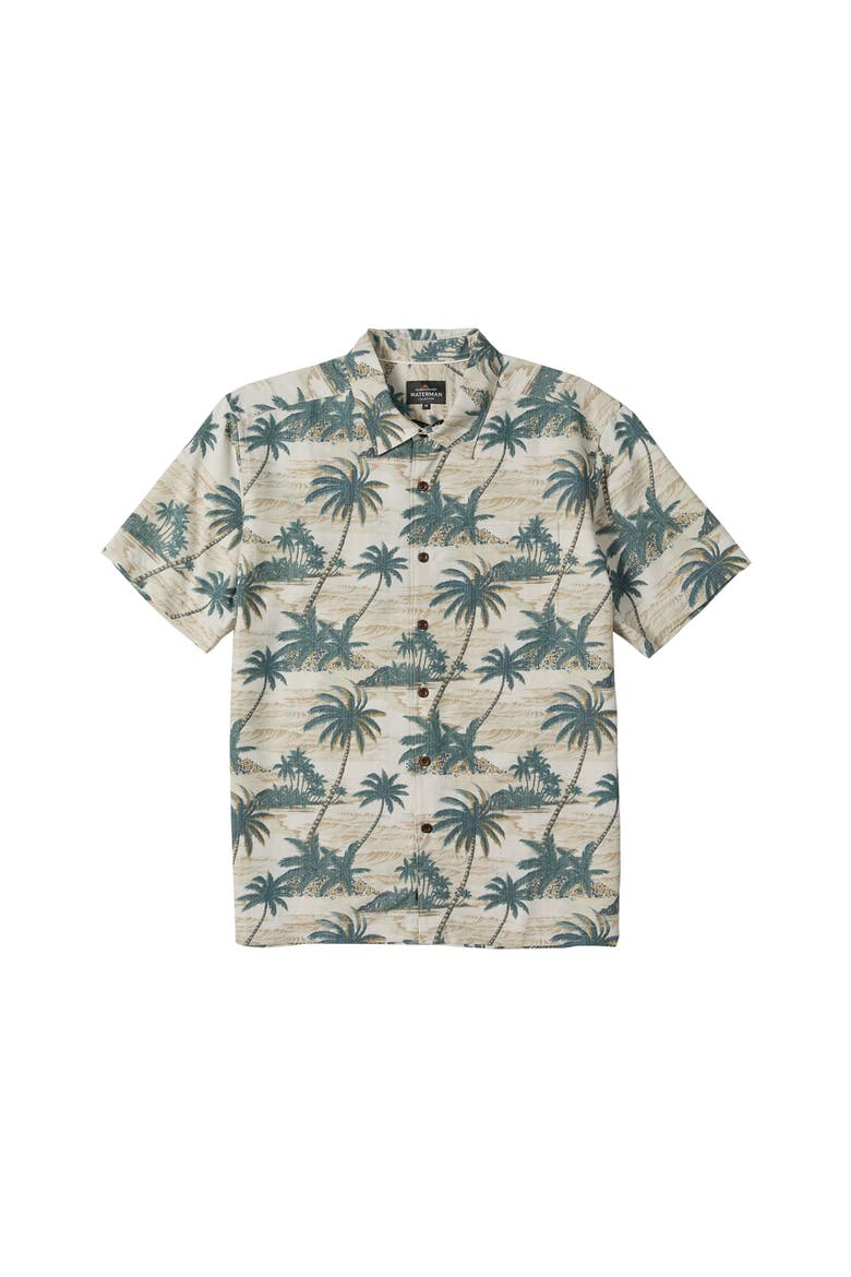 Island Vues Shirt, Alternate, color, Moonbeam