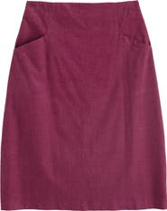 Seasalt Cornwall Forest View Floral Organic Cotton Corduroy A-Line Skirt