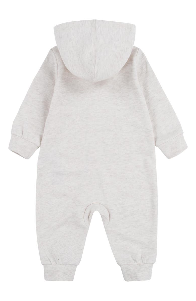 Nike Hooded French Terry Romper, Alternate, color, Pale Ivory Heather