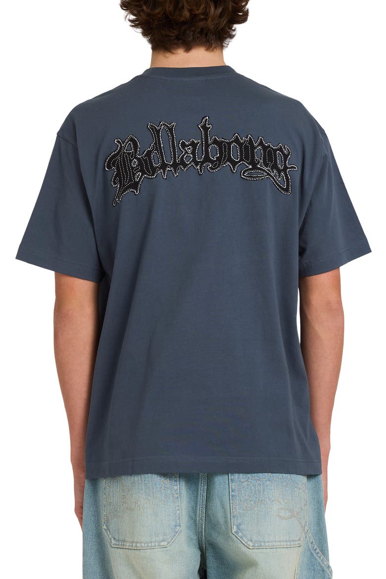 Arch Up Cotton T-Shirt, Alternate, color, CHARCOAL