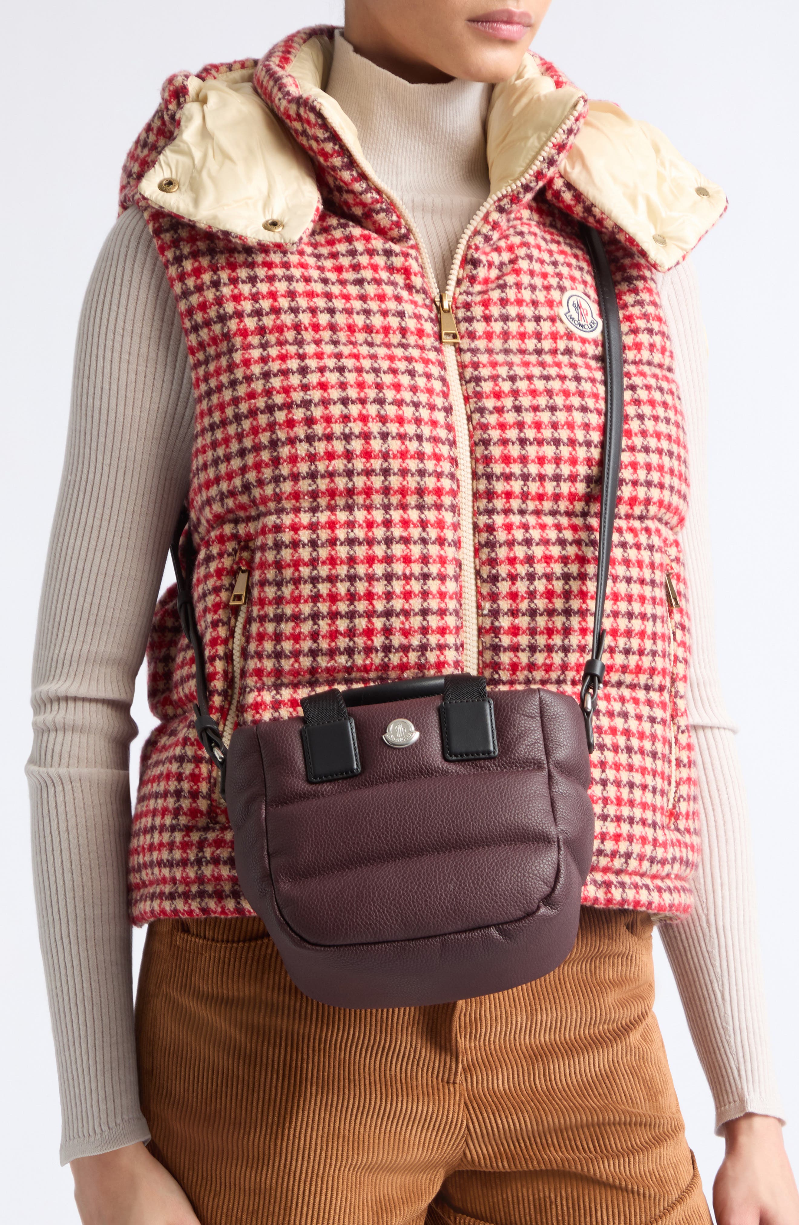 Micro Caradoc Puffer Tote, Alternate, color, PORT ROYALE