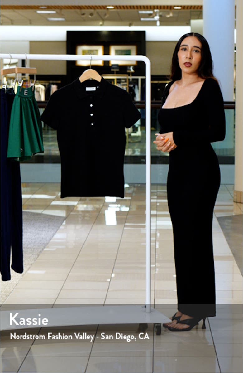 x BANDIER Slim Fit Piqué Polo, sales video thumbnail