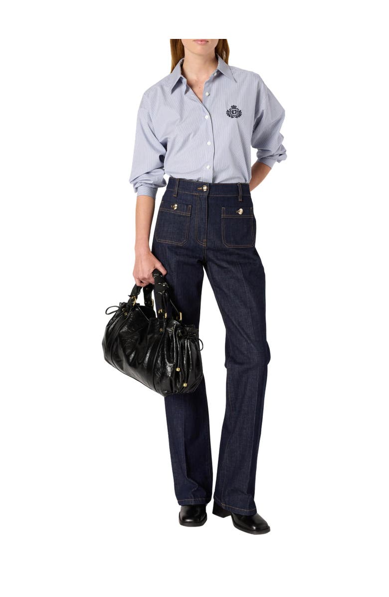 GERARD DAREL Clema High-Waist Straight Jeans, Alternate, color, Jeans