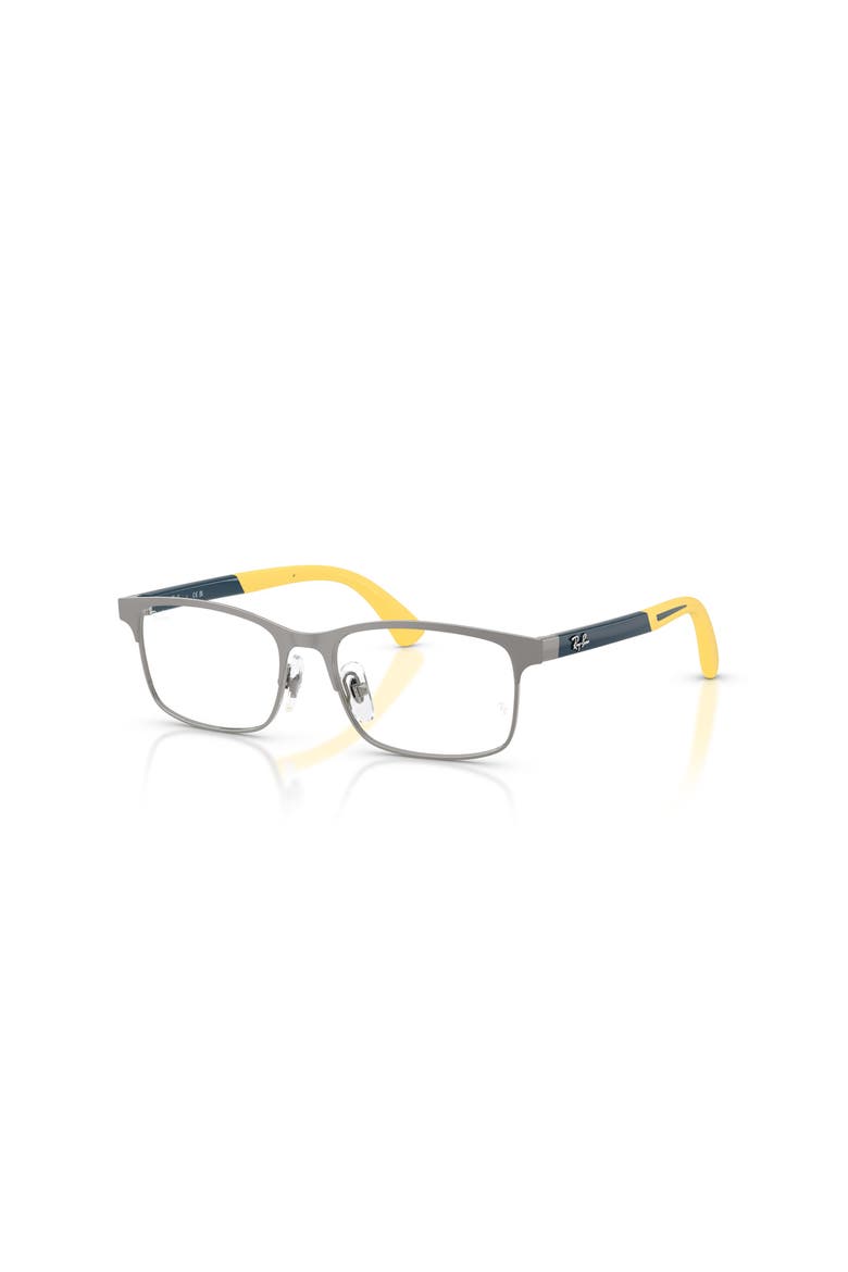 48mm Rectangle optical glasses, Main, color, Grey