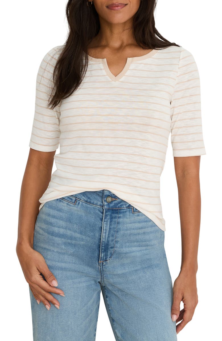 NZT by NIC+ZOE Stripe Cotton Top, Main, color, 