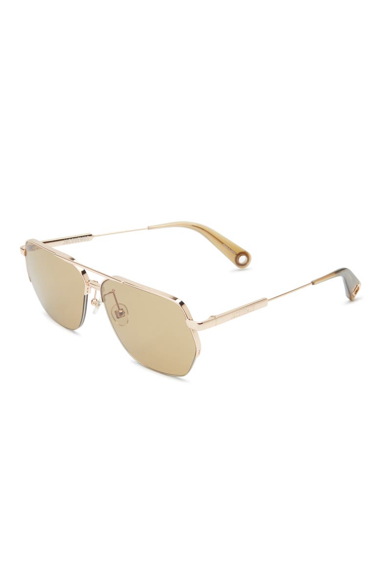 The Aviador Sunglasses, Alternate, color, LIGHT GOLD/ BROWN/ KHAKI