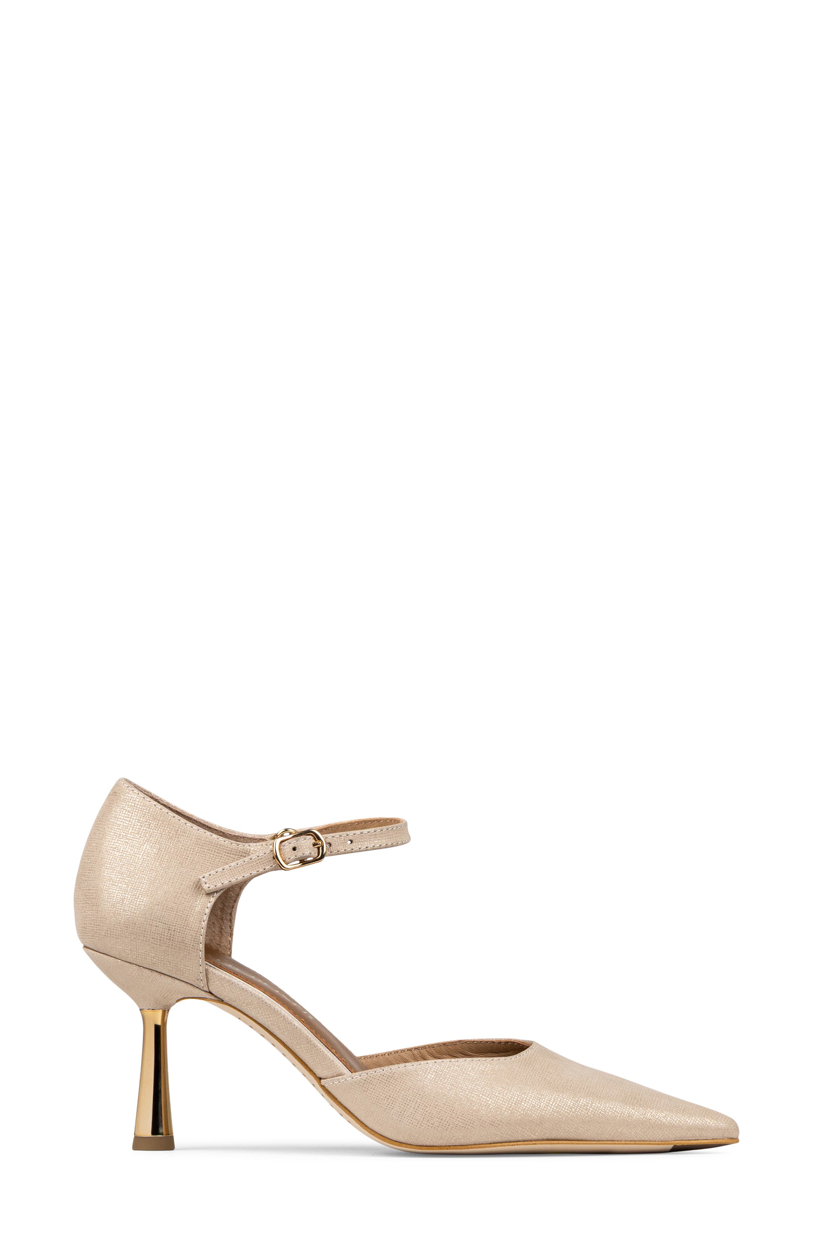 Epyc Pointed Toe Pump, Alternate, color, PLATINO