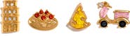 Girls Crew Ciao Bella Italia Set of 4 Assorted Single Stud Earrings