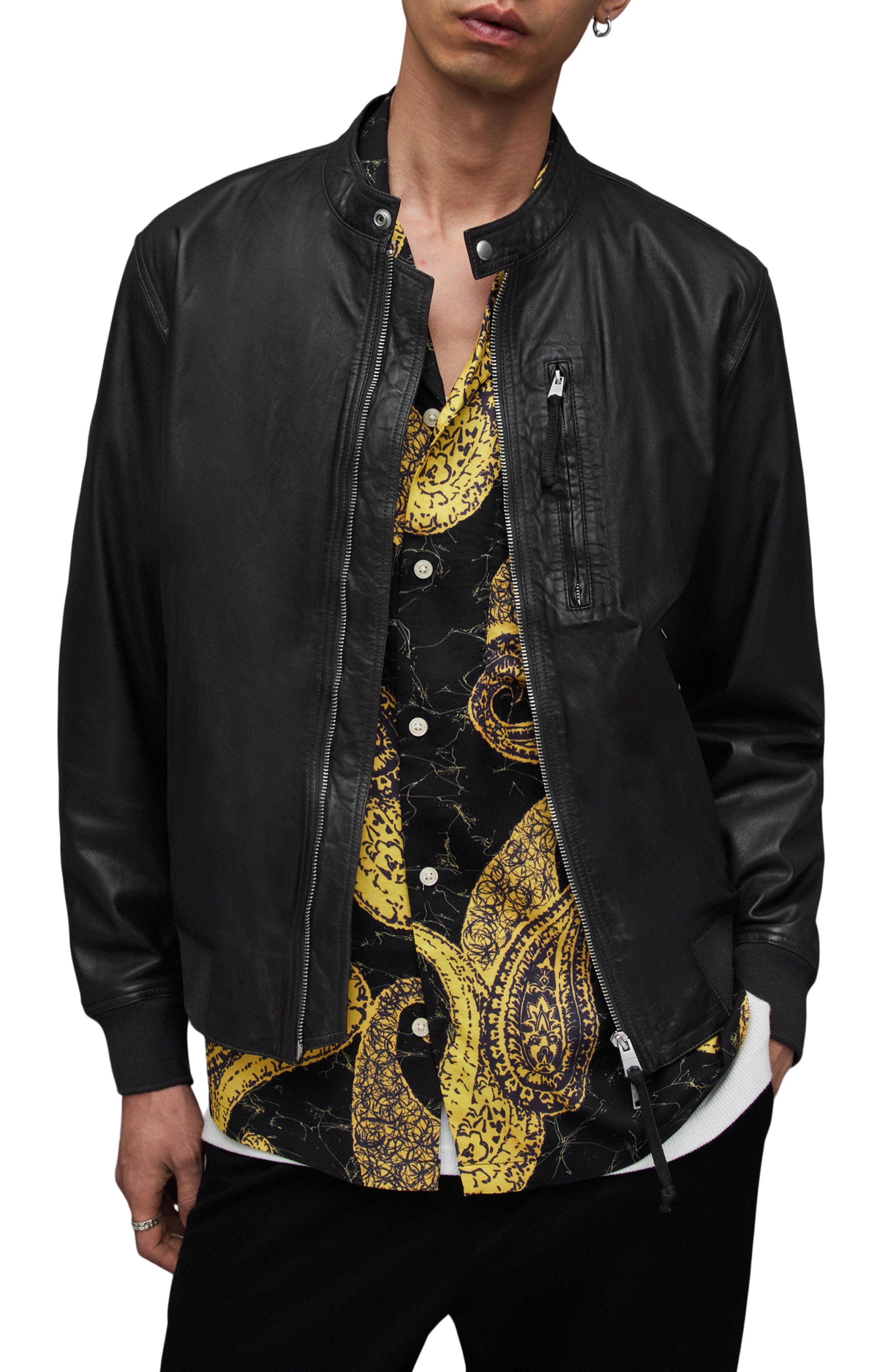 Sova Leather Racer Jacket