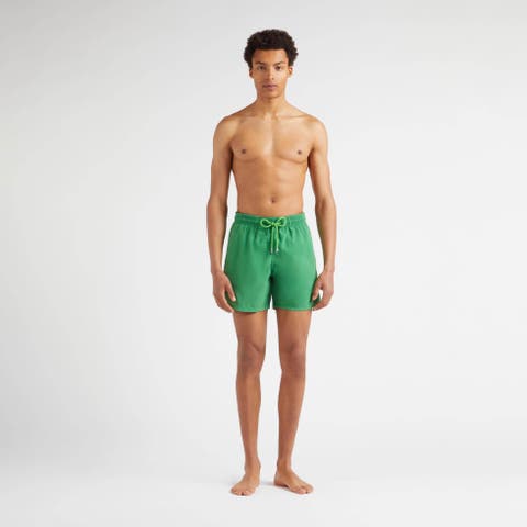 Men's Solid Swim Trunks