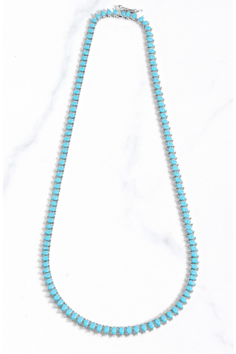 Gumdrop Rainbow Gemstone Necklace, Alternate, color, Rainbow