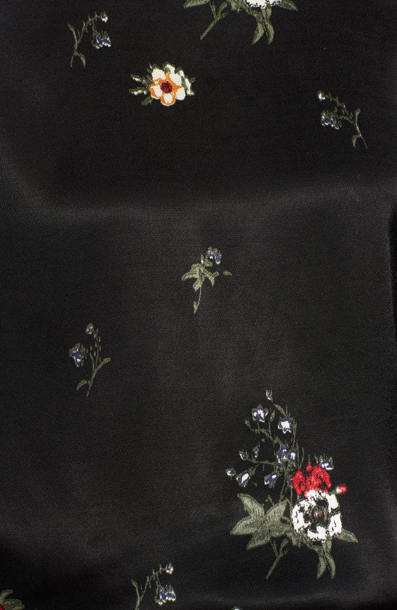 Treasure & Bond x Something Navy Satin Tunic, Alternate, color,