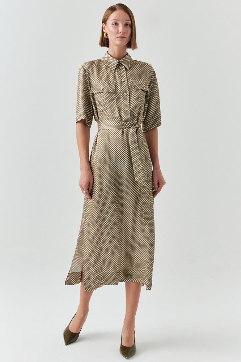 Sasha Midi Dress, Alternate, color, MULTI COLOR