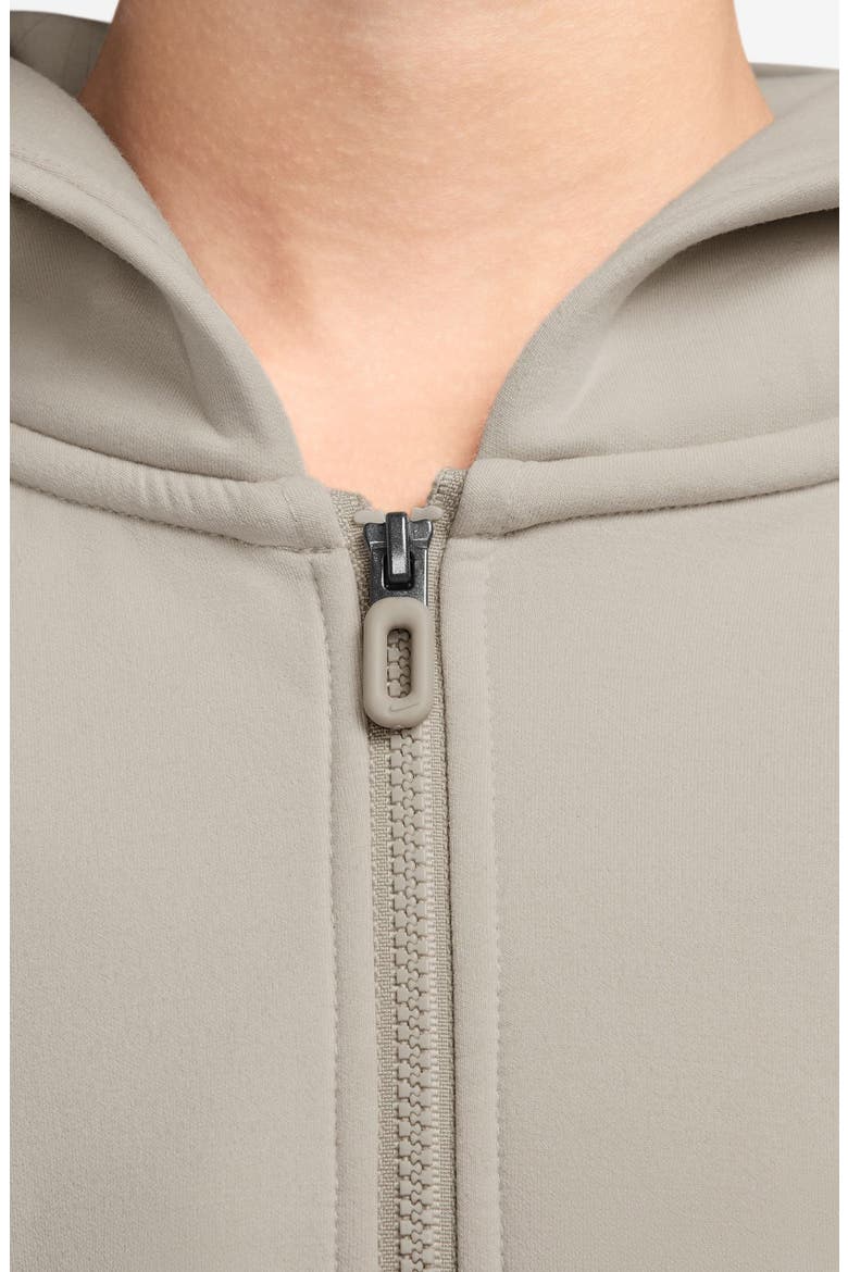 Kids' Mavn Therma-FIT Zip-Up Hoodie, Alternate, color, CREAM/ BLACK/ CREAM