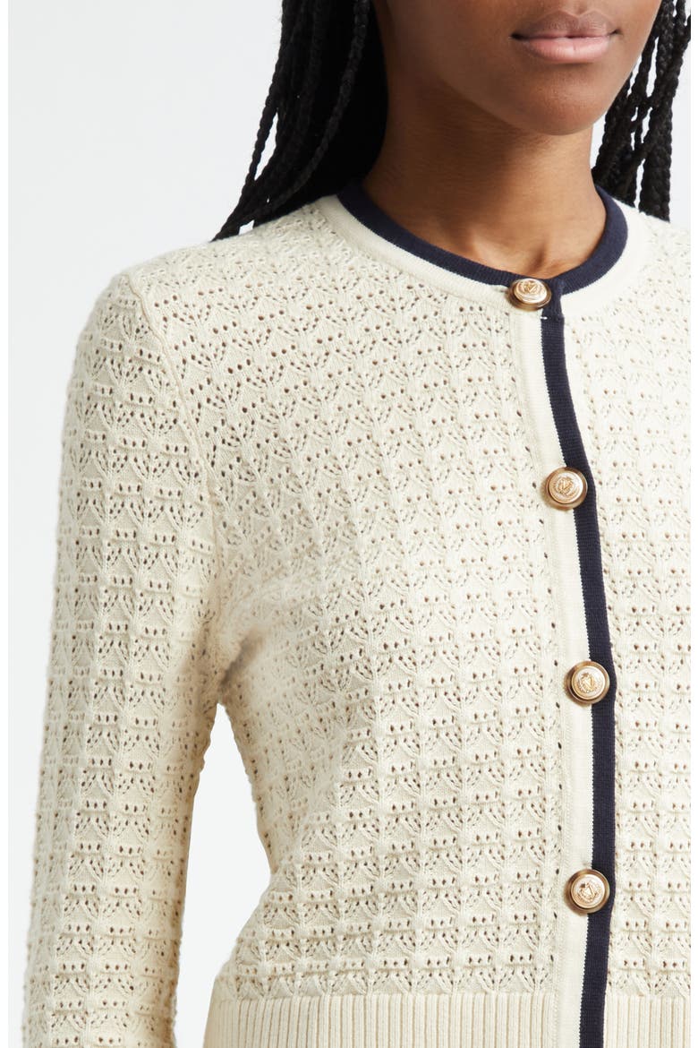 Bala Cardigan, Alternate, color, ECRU