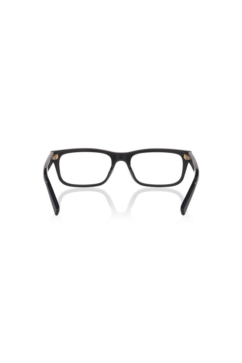 56mm Rectangle optical glasses, Alternate, color, Blue