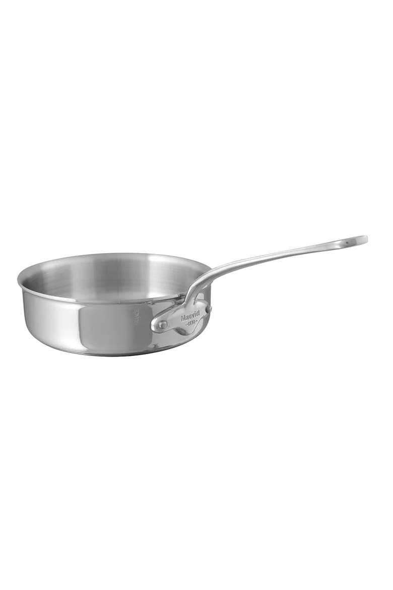 M'Cook 3.2 qt. Stainless Steel Saute Pan With Helper Handle, Main, color, Silver