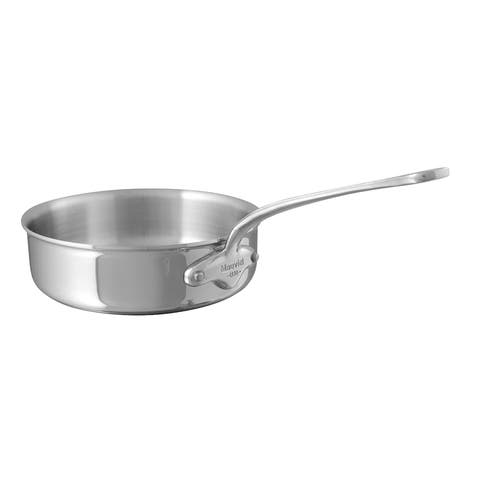 M'Cook 3.2 qt. Stainless Steel Saute Pan With Helper Handle