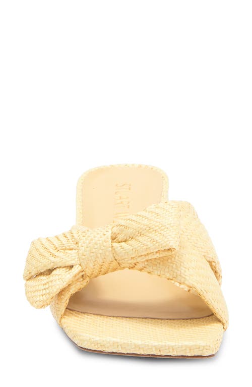 Stuart Weitzman Sofia 45 Slide Sandal In Wheat