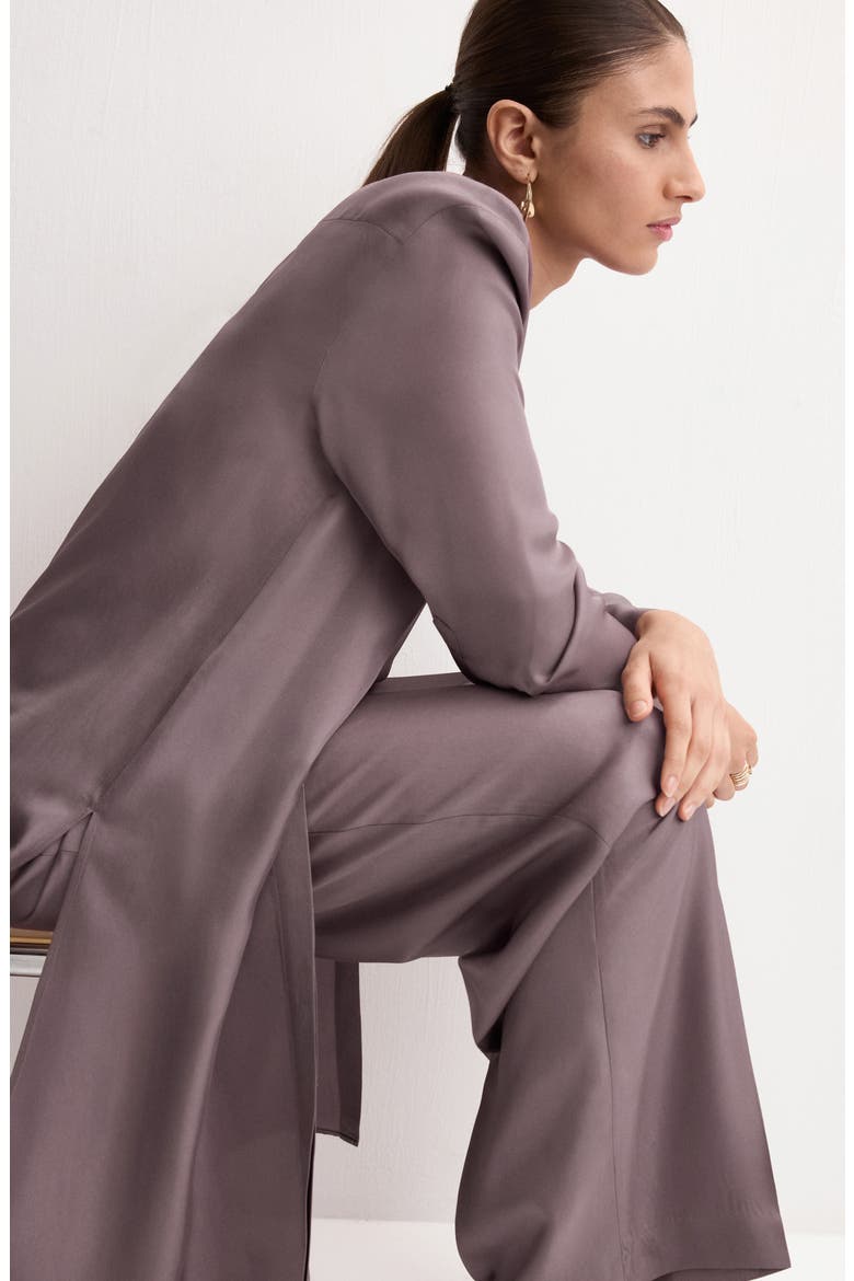 Straight Leg Pants, Alternate, color, PASTEL PURPLE