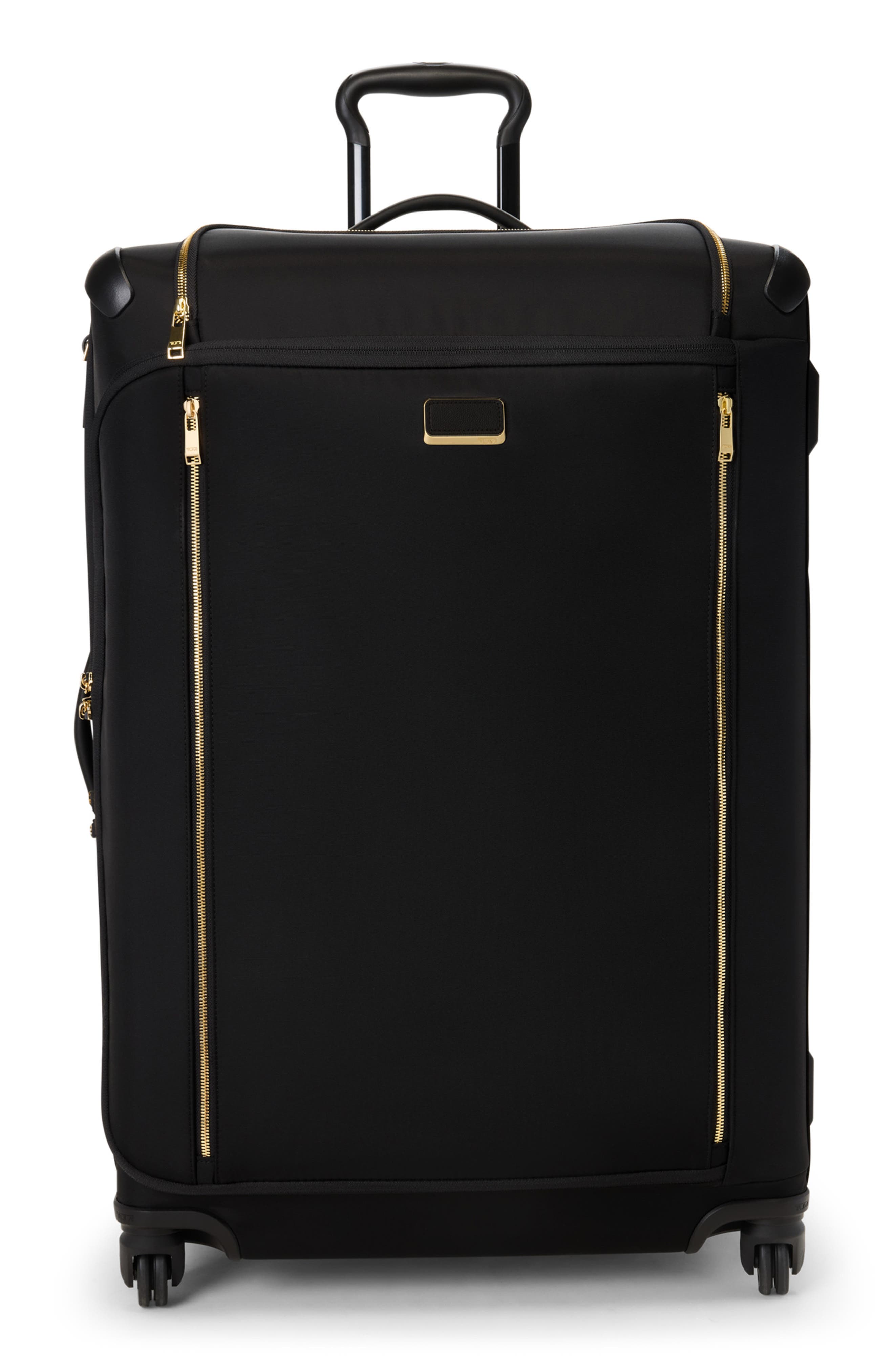 TUMI Vouageur Léger 29-Inch International Expandable Suitcase, Main, color, Black/ Gold