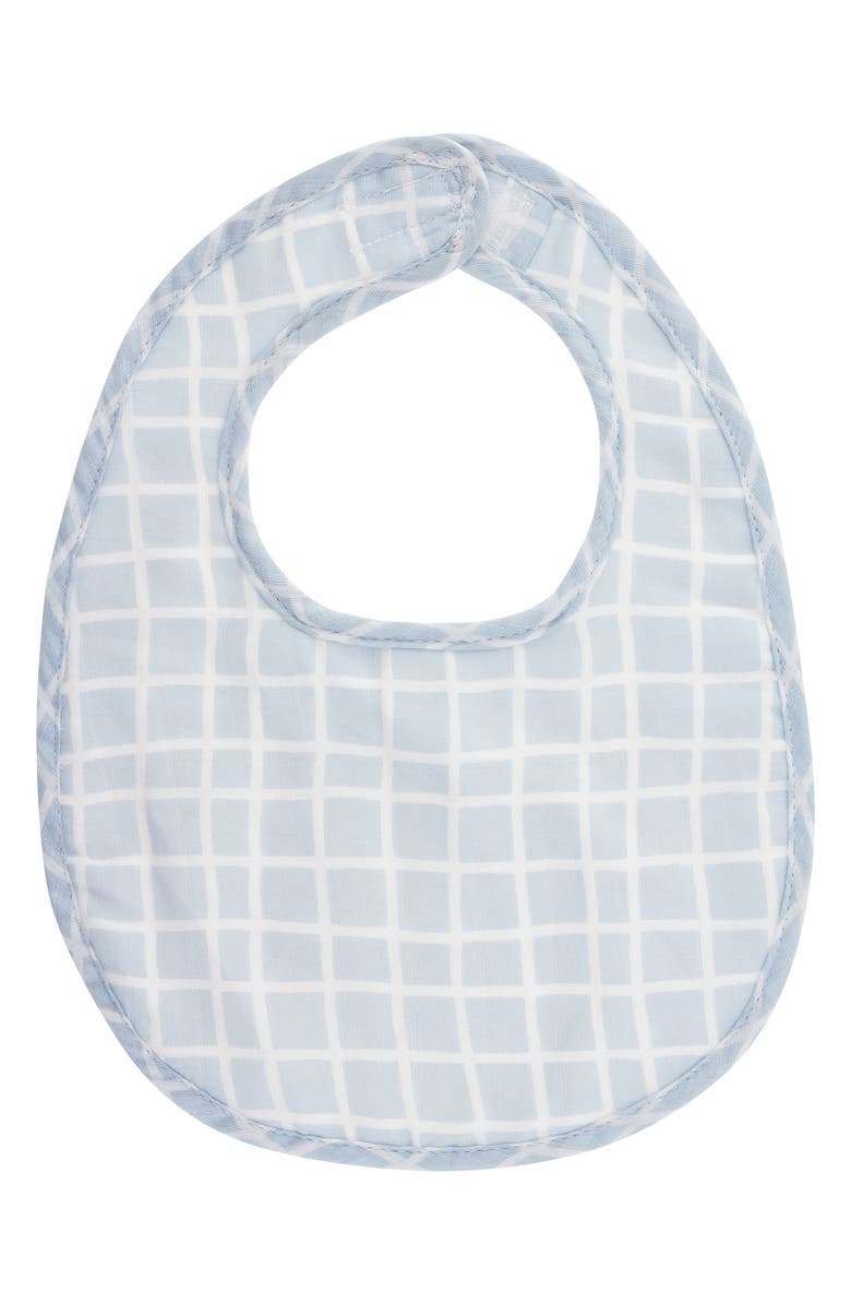 Stephen Joseph 2-Pack Cotton Muslin Bibs & Silicone Spoon Set, Alternate, color, Zoo