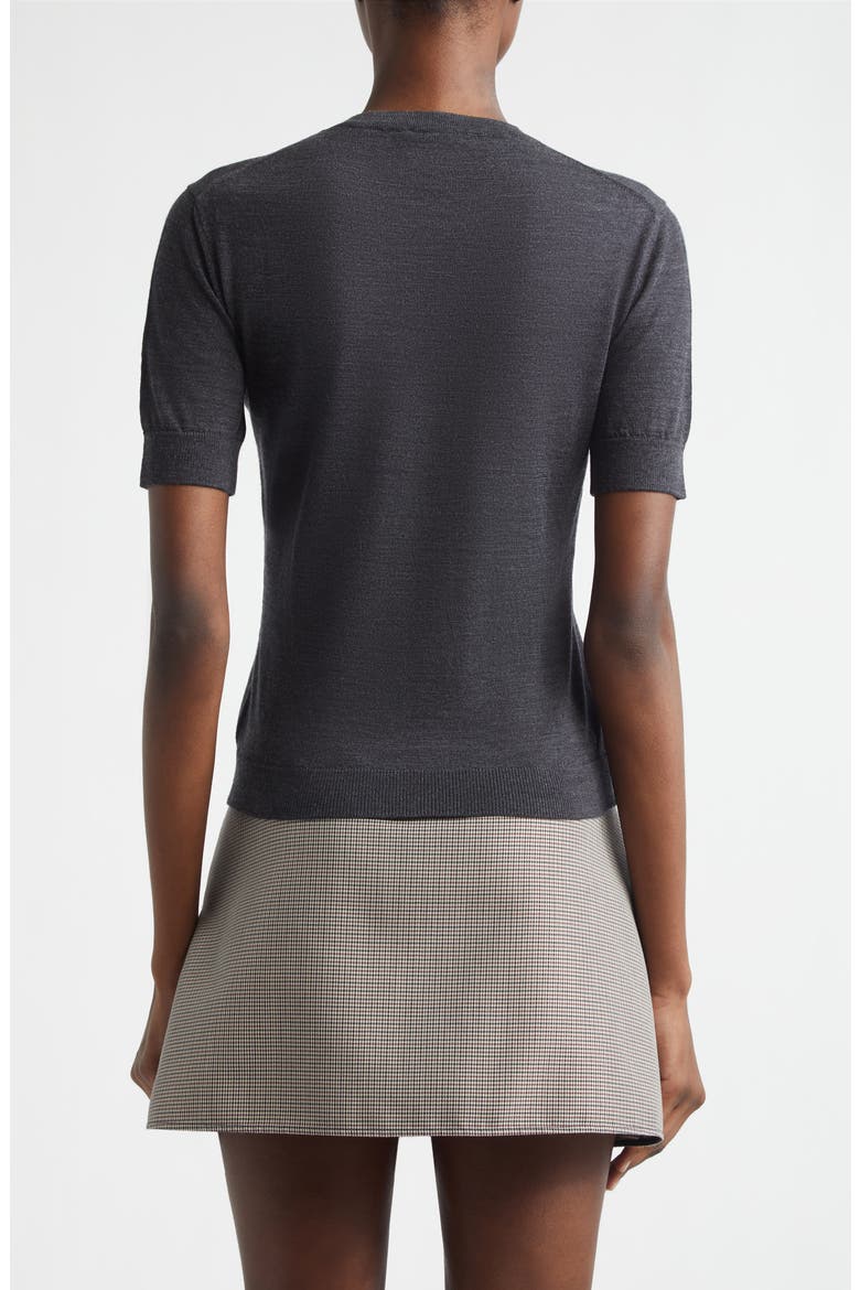 AC Logo Merino Wool Sweater, Alternate, color, CARBON