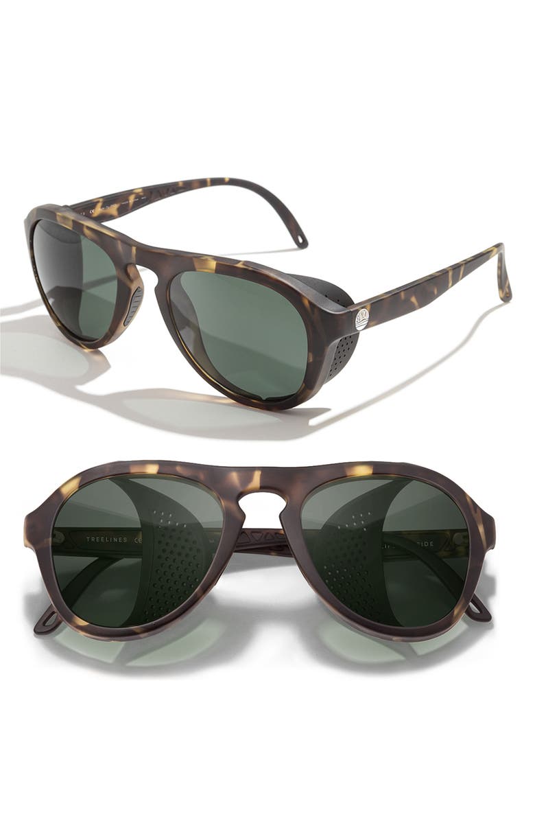 Sunski Treeline 50mm Polarized Sunglasses, Main, color,