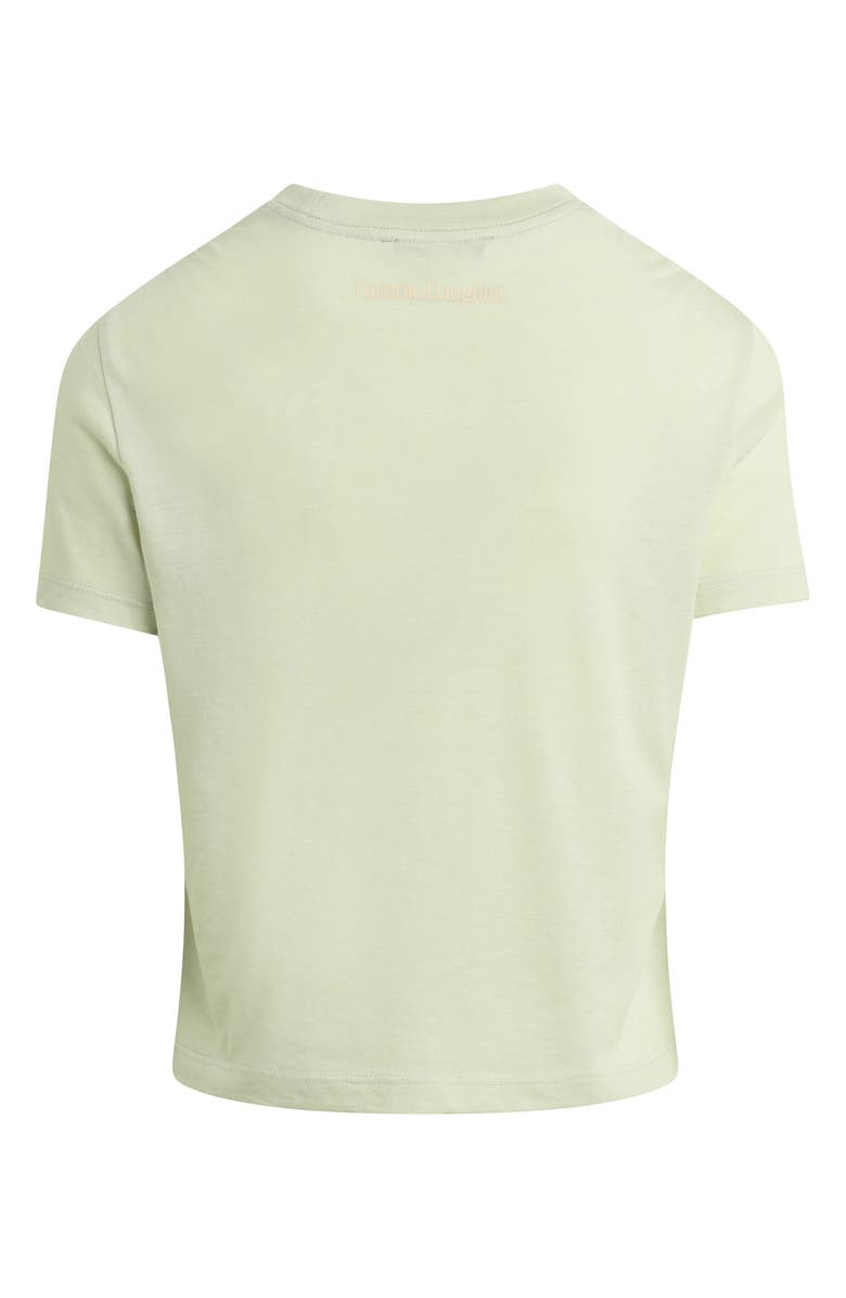 Favorite Daughter Moms Favorite Crop T-Shirt, Alternate, color, Light Sage/ White