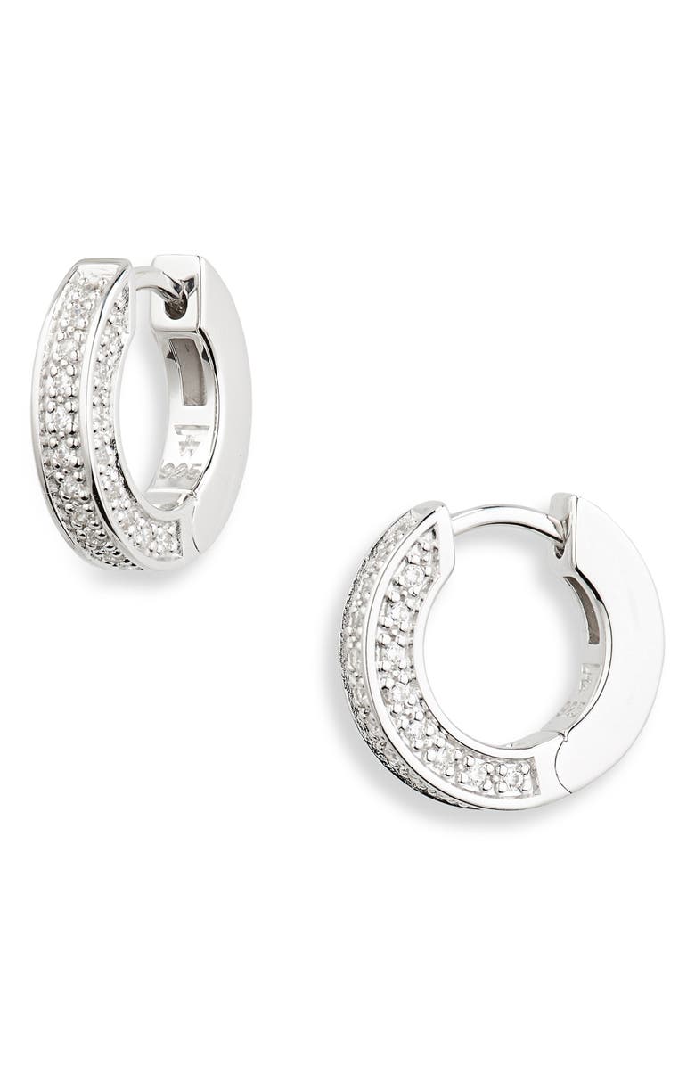 Tom Wood Small Nova Hoop Earrings, Main, color,