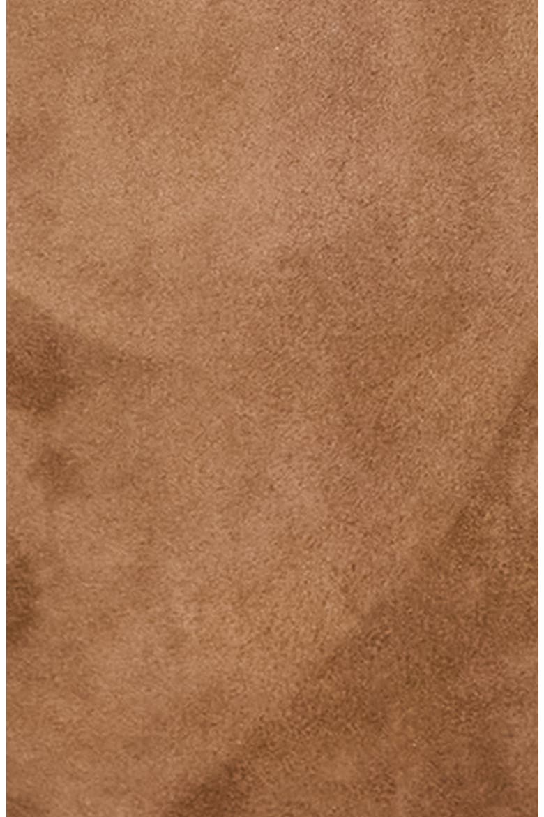 Reese Belted Suede Coat, Alternate, color, DEEP TOBACCO - 2CT