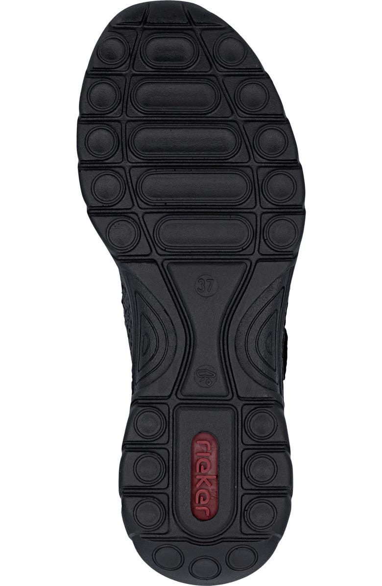 Rieker Nikita 99 Sneaker, Alternate, color, Schwarz/ Schwarz/ Schwarz
