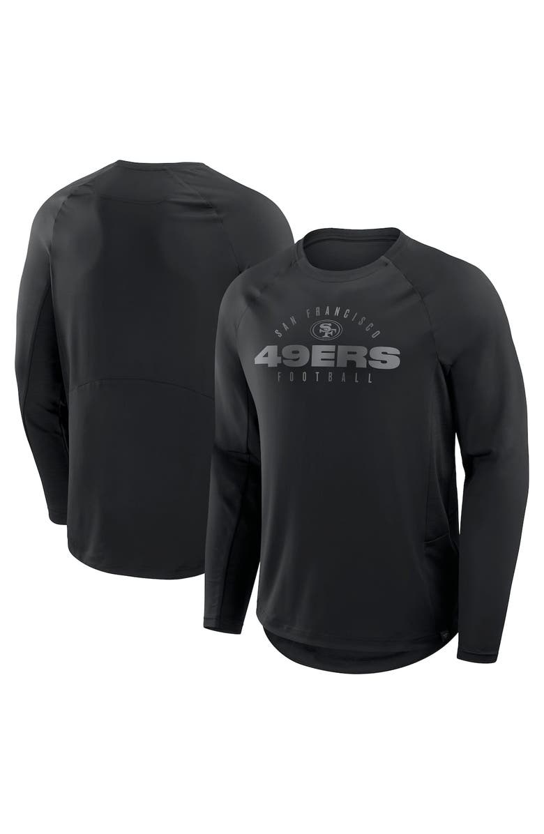 FANATICS Men's Fanatics Black San Francisco 49ers Coverage Scheme Long Sleeve T-Shirt, Alternate, color, Black