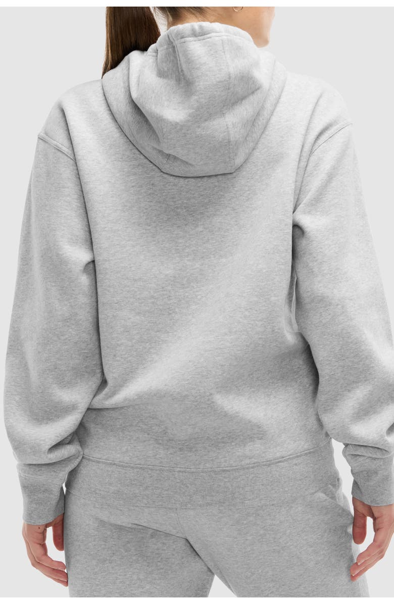 Peloton Soft Fleece Hoodie, Alternate, color, Heather Grey