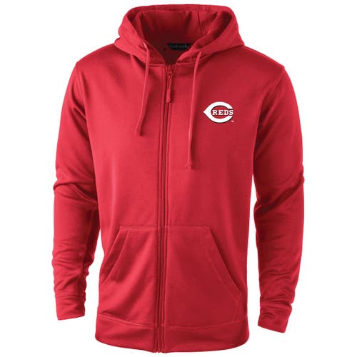 Dunbrooke Men's Red Philadelphia Phillies Trophy Full-zip Hoodie In Red