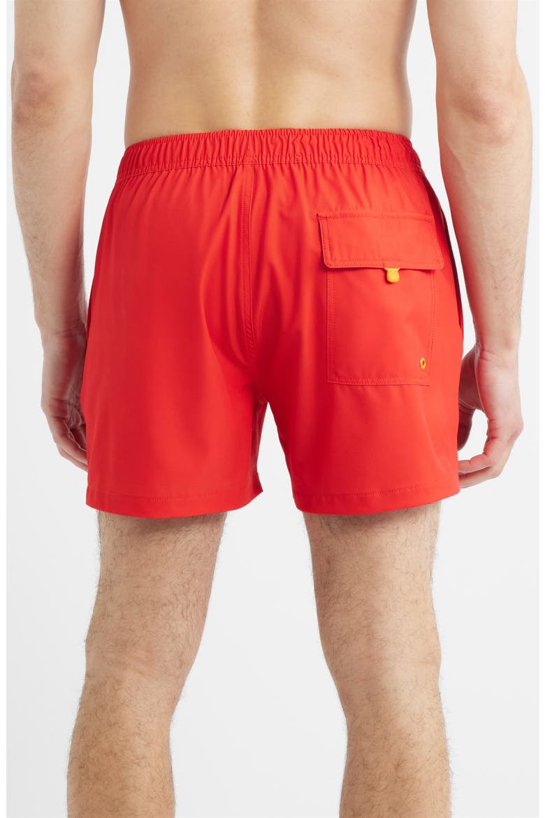 Demna Swim Trunks, Alternate, color, JACK RED