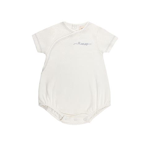 Organic Cotton Amore Pointelle Collection - Romper