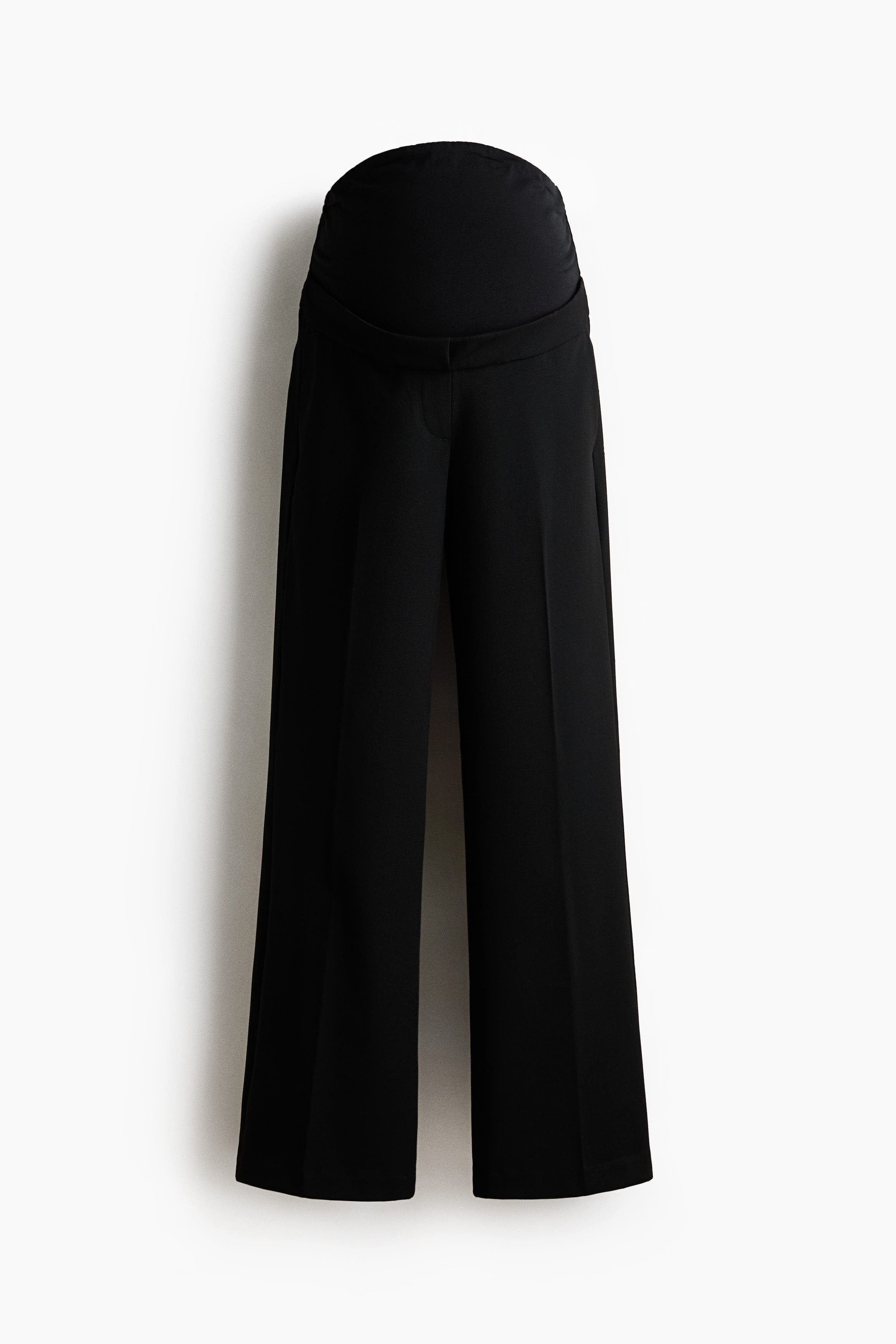H&m Mama Bootcut Trousers In Black