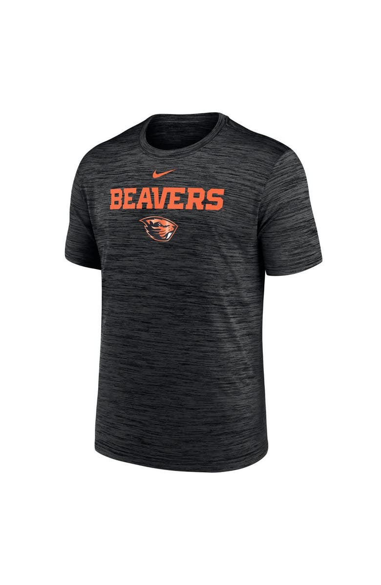 Nike Men's Nike Black Oregon State Beavers Velocity Performance T-Shirt, Alternate, color, Black