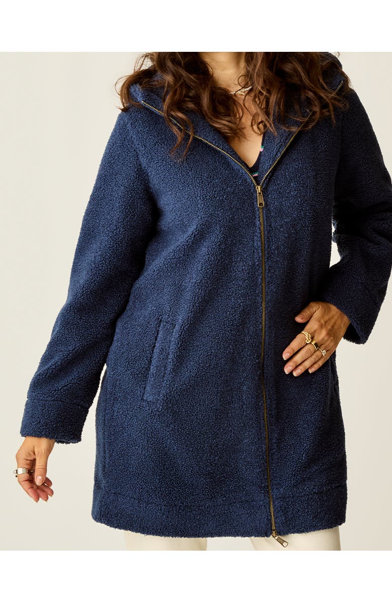 Carve Designs Indy Boucle Jacket, Alternate, color, Navy