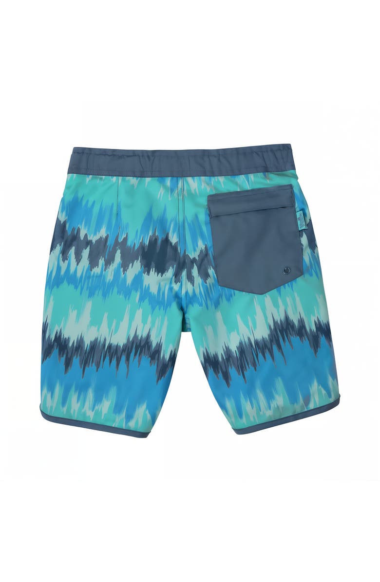 UV Skinz Retro Board Shorts, Alternate, color, Aruba Ombre