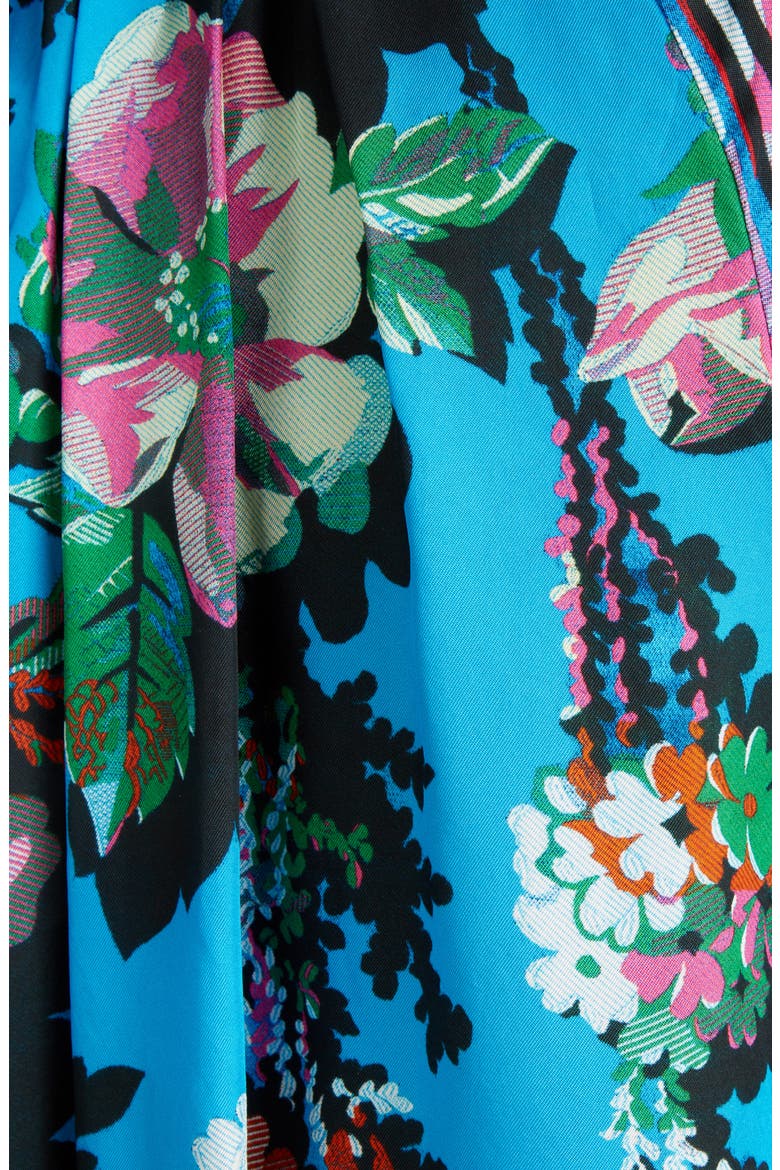 Chen Floral Top, Alternate, color, BLUE